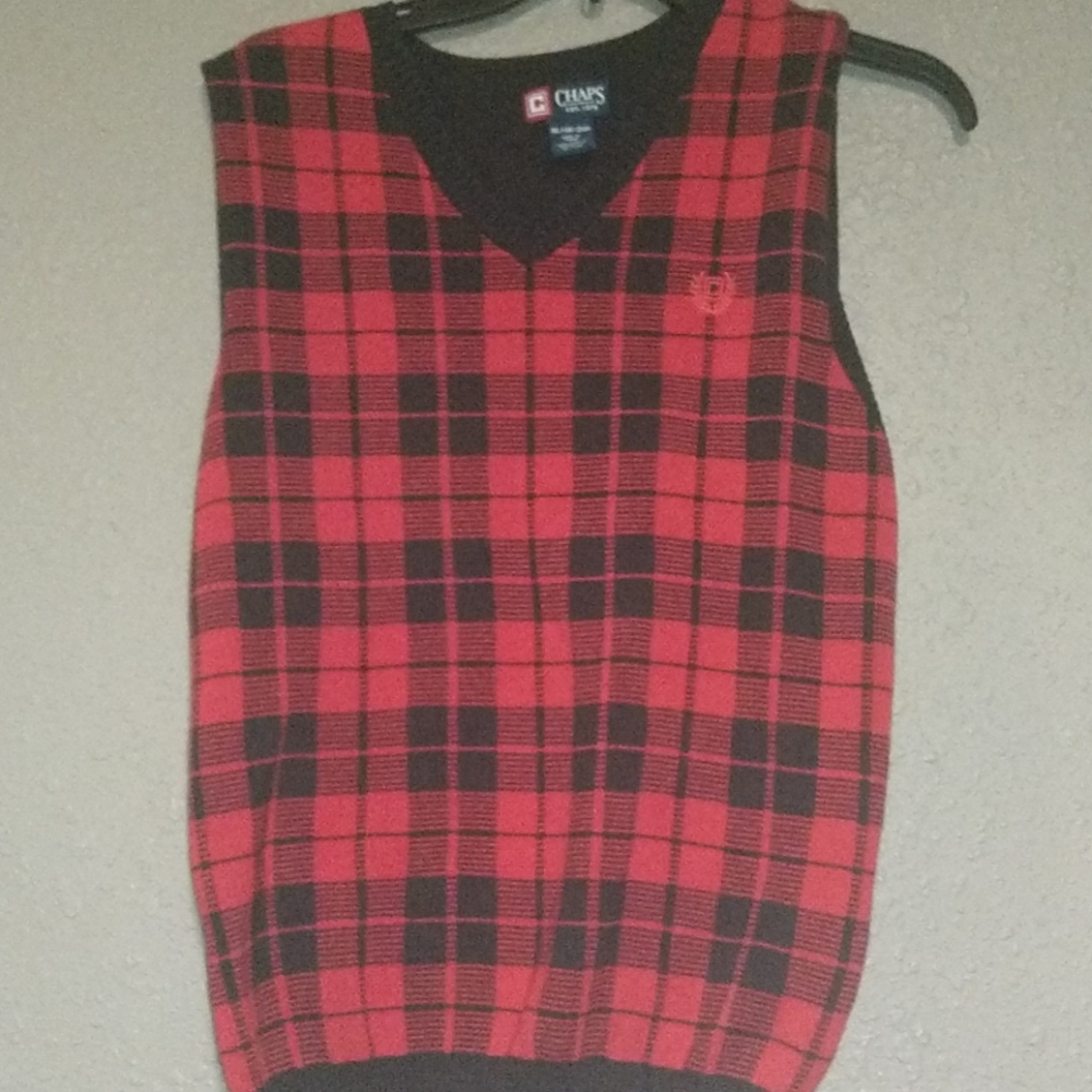 Chaps boy's sweater vest
